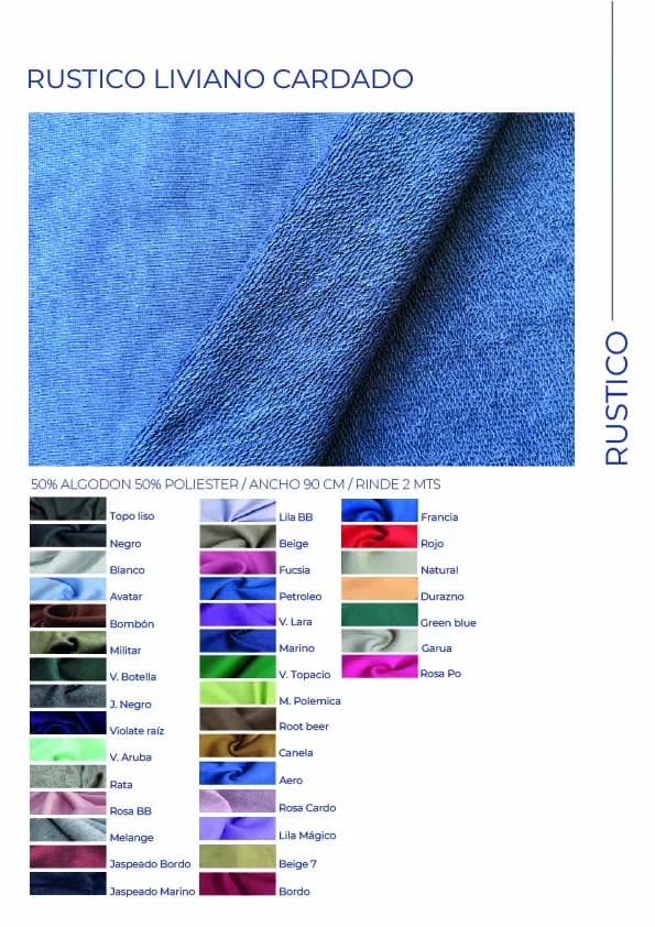 RUSTICO CARDADO